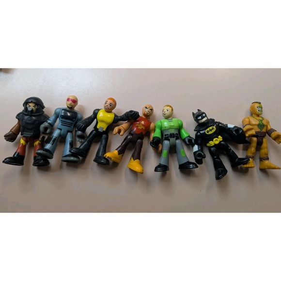 Fisher-Price Other - Imaginext DC Collectible Figures hero Villains Weapons Lot 7 Figures Caveman